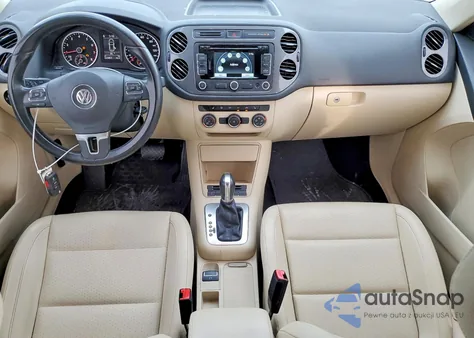 2013 Volkswagen Tiguan S z USA, uszkodzony, nr VIN WVGAV3AX8DW563900